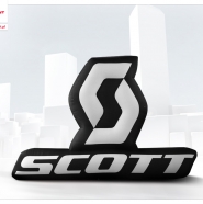 Trójwymiarowy napis Scott