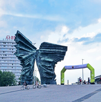 Brama VENTO® modułowa: Katowice Miasto Ogrodów