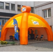 Namiot "Pająk" z elemenetem 3d na szczycie
