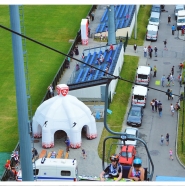 Namiot Pająk z elementem 3D na dachu