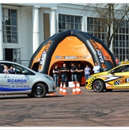 Namiot 6-nożny podczas imprezy driftowej
