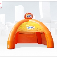 Namiot z elementem 3D